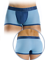 Perforated Boxer - Blue