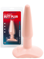Classic Butt Plug - small white