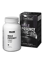 CoolMann Male Potency Tabs - 60 tablets