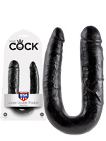 King Cock - Large Double Trouble Black