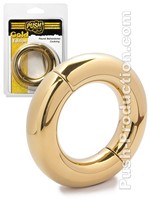 Push Gold Edition - Round Ballstretcher Cockring 30mm, B-Stock